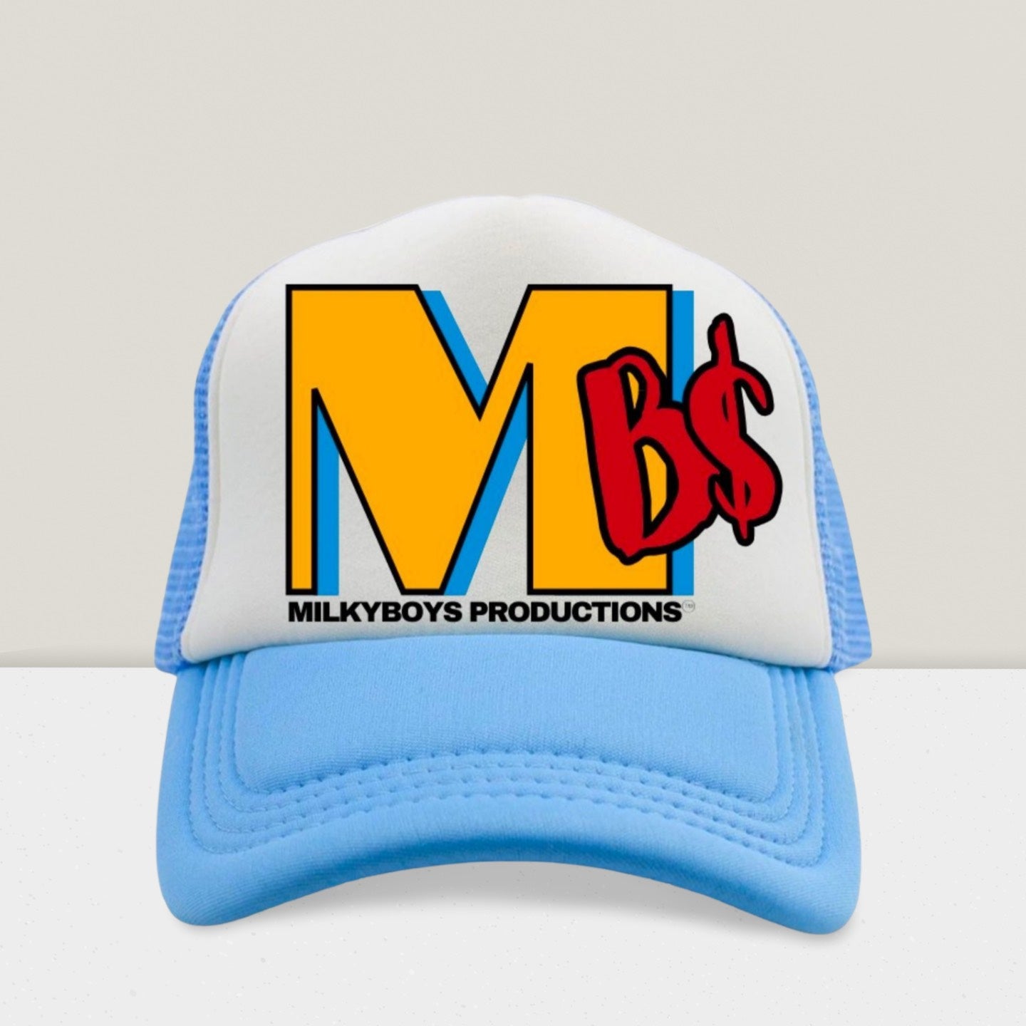 Blue MB$ Trucker