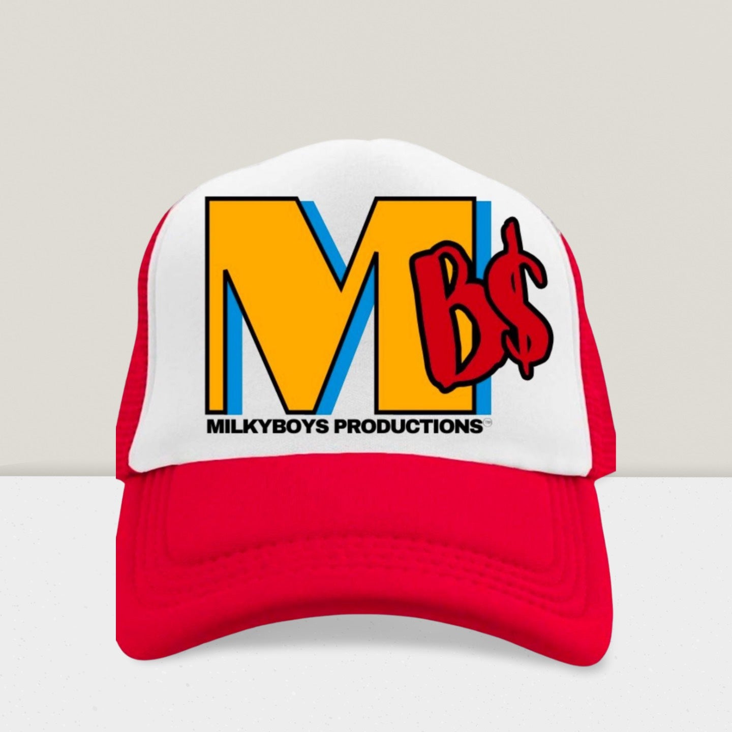 Red MB$ Trucker